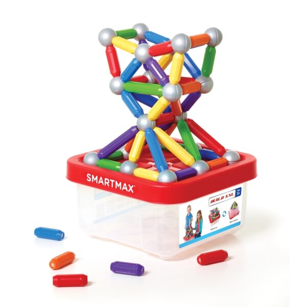 SmartMax Collecter Box XXL 70-teilig - Magnetspiel in Kunststoffbox