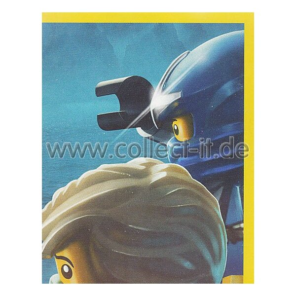 Sticker 008 - Blue Ocean - LEGO Ninjago - Sammelsticker