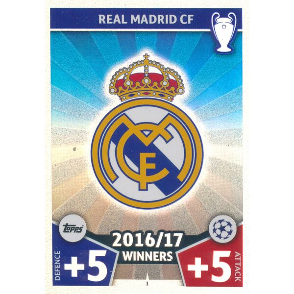 CL1718-001 · Club Logo · Real Madrid CF