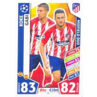 CL1718-054 - Koke / Gabi - Club Atletico de Madrid