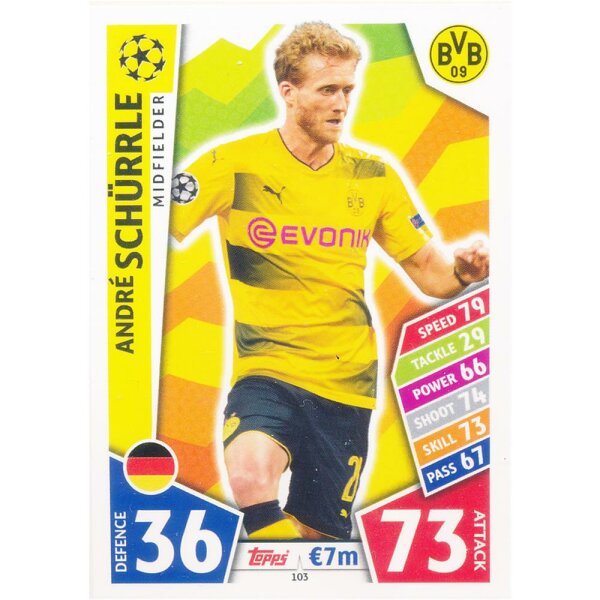 CL1718-103 - Andre Schürrle - Borussia Dortmund