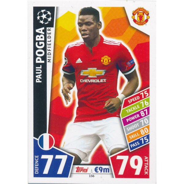 CL1718-156 - Paul Pogba - Manchester United