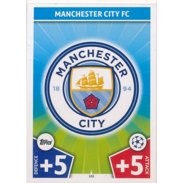 CL1718-163 - Club Logo - Manchester City FC