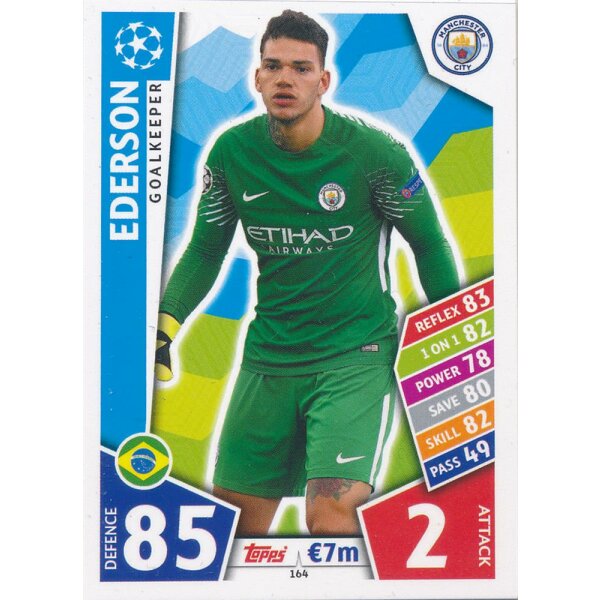 CL1718-164 - Ederson - Manchester City FC