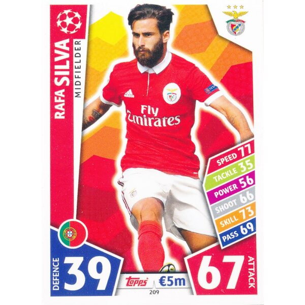 CL1718-209 - Rafa Silva - SL Benfica