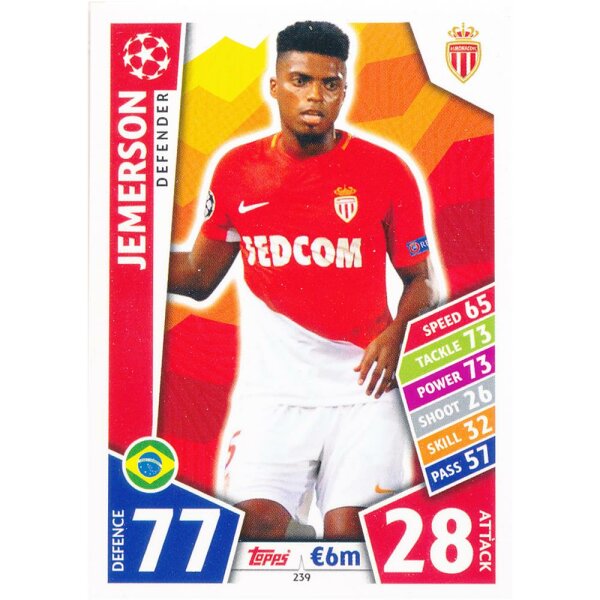 CL1718-239 - Jemerson - AS Monaco FC