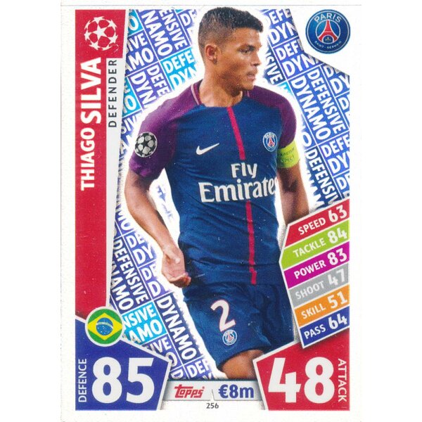 CL1718-256 - Thiago Silva (Defensive Dynamo) - Paris Saint-Germain