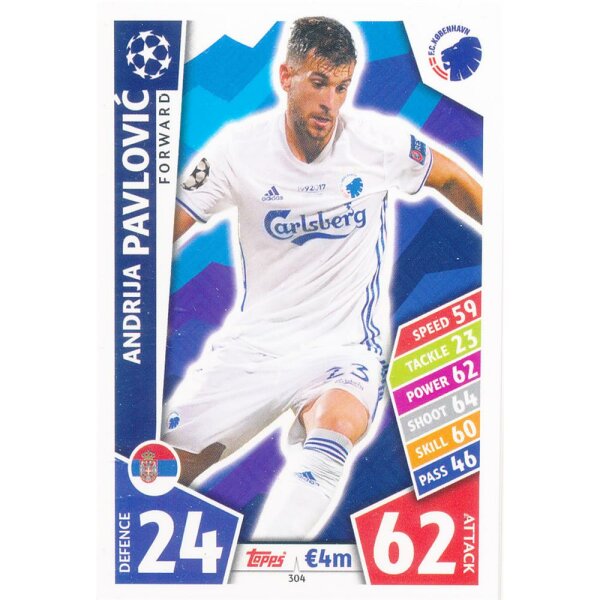 CL1718-304 - Andrija Pavlovic - FC Kobenhavn