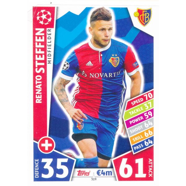 CL1718-319 - Renato Steffen - FC Basel 1893