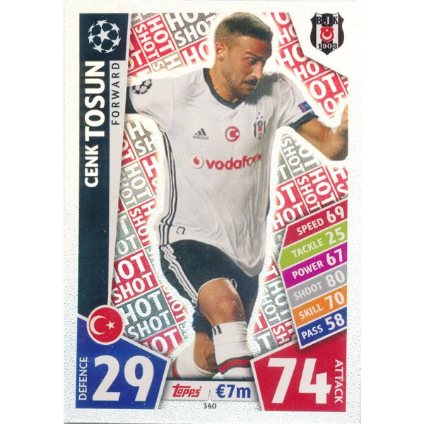 CL1718-340 - Cenk Tosun (Hot Shot) - Besiktas JK