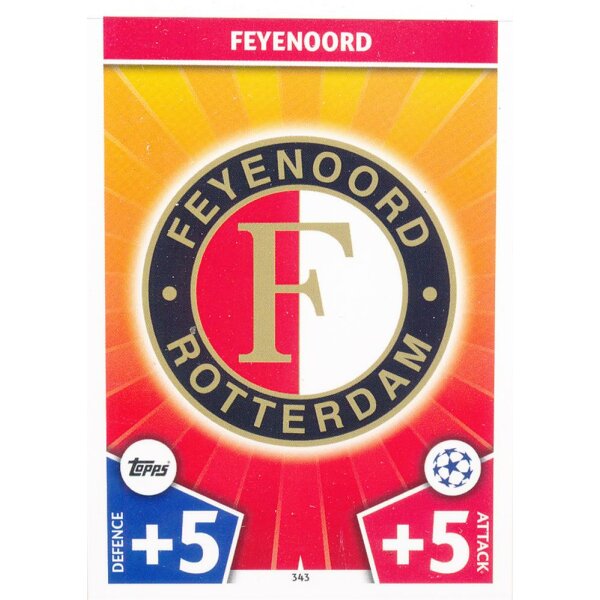 CL1718-343 - Club Logo - Feyenoord