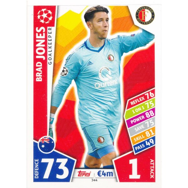 CL1718-344 - Brad Jones - Feyenoord