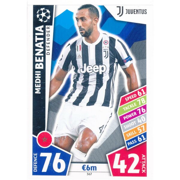 CL1718-367 - Medhi Benatia - Juventus