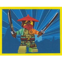 Sticker 162 - Blue Ocean - LEGO Ninjago - Sammelsticker