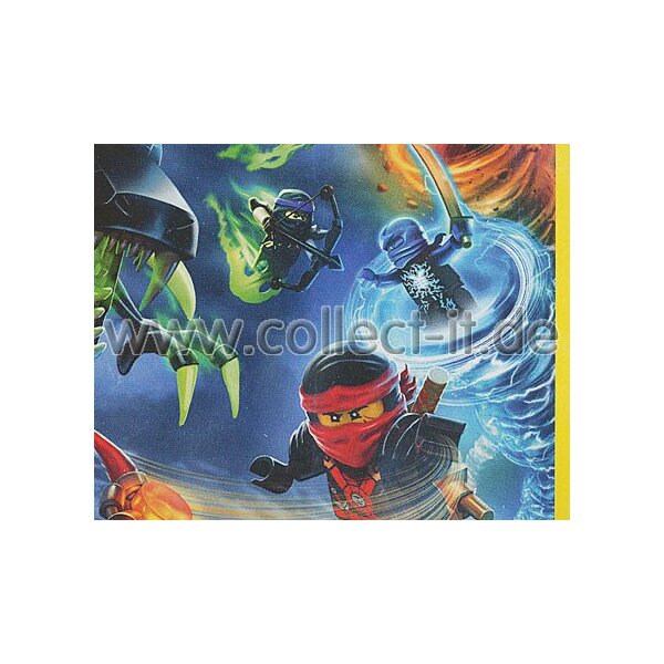 Sticker 199 - Blue Ocean - LEGO Ninjago - Sammelsticker