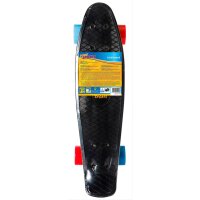 New Sports Kickboard, schwarz und orange, ABEC 7