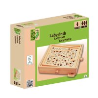 Natural Games Holz Labyrinth 30x25,5 cm