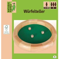 Natural Games Würfelteller Ø30 cm