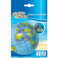 Splash & Fun Strandball Globus, Ø 25 cm