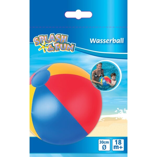 Splash & Fun Strandball uni, Ø ca. 30 cm