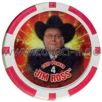 WWE Chip Regular - Jim Ross - rot - Serie 3