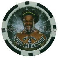 WWE Chip Regular - Kofi Kingston - schwarz - Serie 3