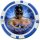 WWE Chip Regular - Rey Mysterio - blau - Serie 3