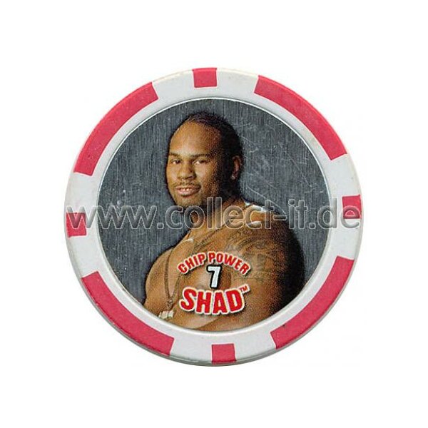 WWE Chip Foil - Shad - rot - Serie 3