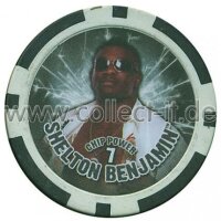 WWE Chip Regular - Shelton Benjamin - schwarz - Serie 3