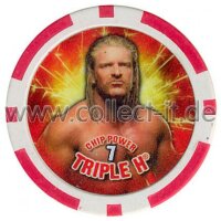 WWE Chip Regular - Triple H - rot - Serie 3