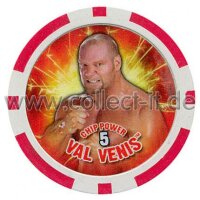 WWE Chip Regular - Val Venis - rot - Serie 3