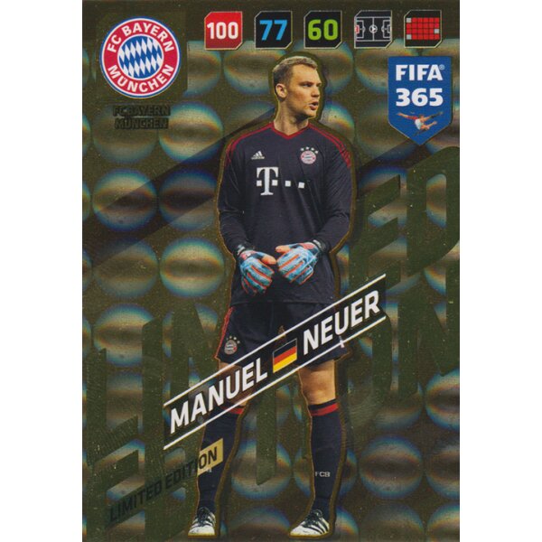 Fifa 365 Cards 2018 - LE33 - Manuel Neuer - Limited Edition