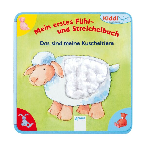 Arena BB Pappbilderbuch Kiddilight, Meine Kuscheltiere. Mein erstes