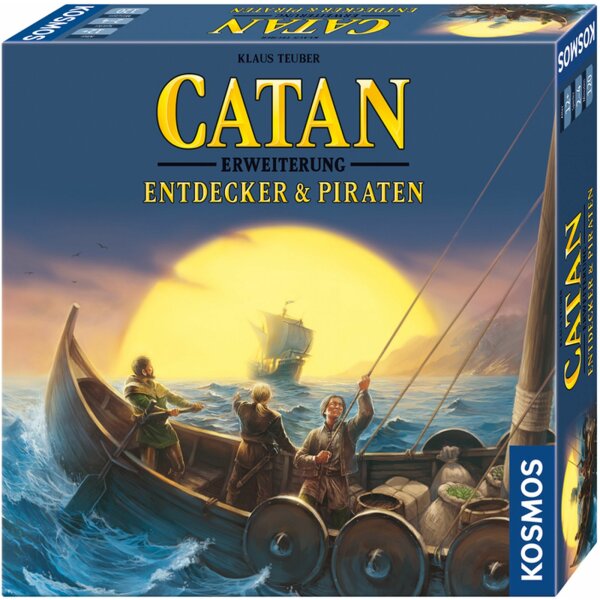 Kosmos 693411 - Catan - Entdecker & Piraten 3-4 Spieler