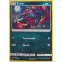 52/73 Zorua - Sonne und Mond - Schimmernde Legenden