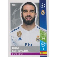 CL1718 - Sticker 7 - Dani Carvajal Real - Madrid CF