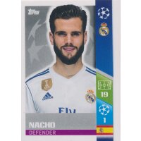 CL1718 - Sticker 9 - Nacho Real - Madrid CF