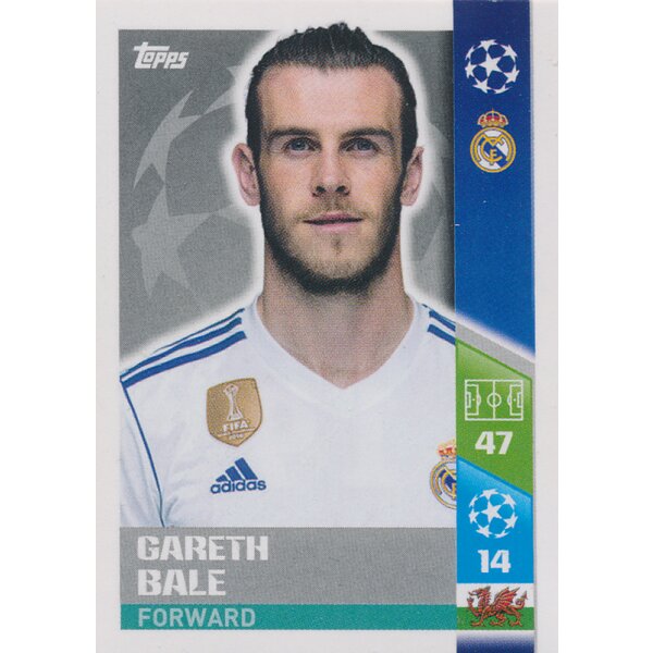 CL1718 - Sticker 19 - Gareth Bale Real - Madrid CF