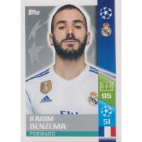 CL1718 - Sticker 21 - Karim Benzema Real - Madrid CF