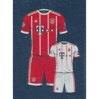 CL1718 - Sticker 61 - Home / Away Kit - FC Bayern...