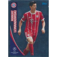 CL1718 - Sticker 62 - Robert Lewandowski - FC Bayern...