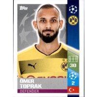 CL1718 - Sticker 107 - Ömer Toprak - Borussia Dortmund