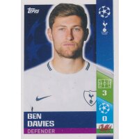 CL1718 - Sticker 142 - Ben Davies - Tottenham Hotspur