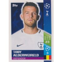 CL1718 - Sticker 143 - Toby Alderweireld - Tottenham Hotspur