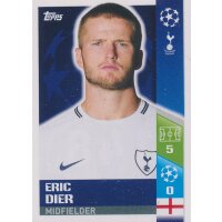 CL1718 - Sticker 148 - Eric Dier - Tottenham Hotspur