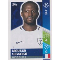 CL1718 - Sticker 150 - Moussa Sissoko - Tottenham Hotspur