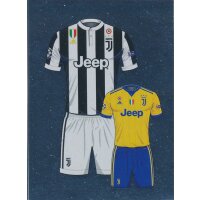 CL1718 - Sticker 194 - Home / Away Kit - Juventus