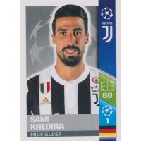 CL1718 - Sticker 203 - Sami Khedira - Juventus