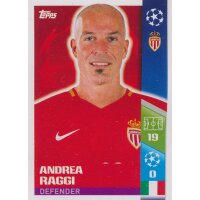 CL1718 - Sticker 235 - Andrea Raggi - AS Monaco FC