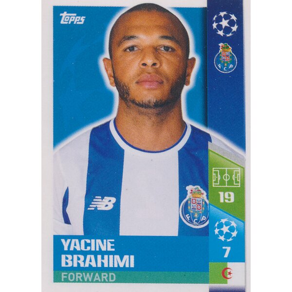 CL1718 - Sticker 320 - Yacine Brahimi - FC Porto